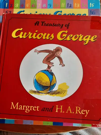 CURIOUS GEORGE HARD COVER BOOKS LOT 5, View more