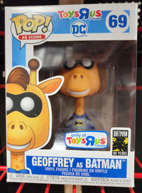 Funko Pop! Ad Icons DC Geoffrey as Batman 69 Toys R Us Canada