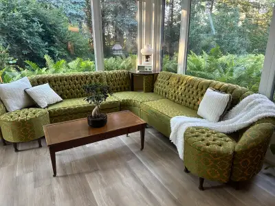 vintage sectional , View more