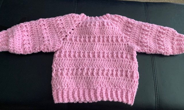 Handmade Baby Sweater -New in Clothing - 6-9 Months in Calgary - Image 4