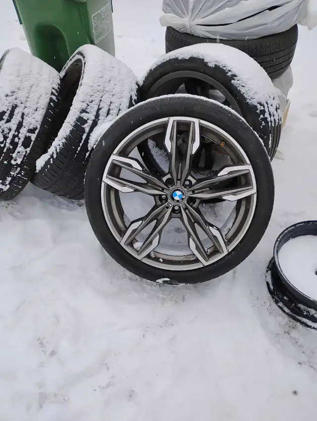 just in time for Christmas, BMW rims and tires in Tires & Rims in Edmonton - Image 2