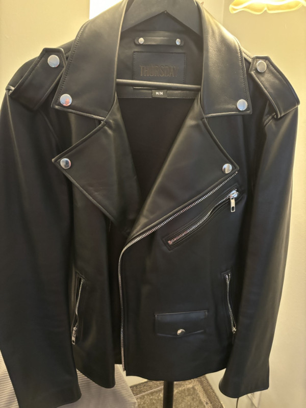 Men's Leather Jacket - $300 in Men's in Kitchener / Waterloo