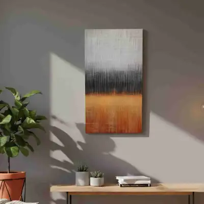 ✅️ Belle Toile Abstraite à Effet de Texture (Ombre et Lumière), View more