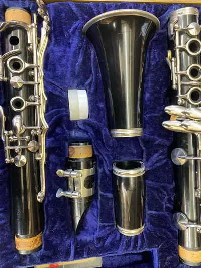 Yamaha Clarinet with case and reeds. Excellent condition.  , View more