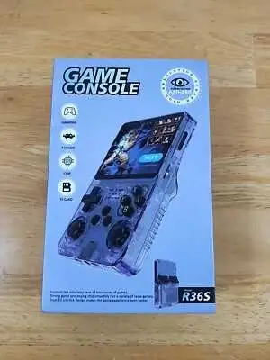 Game Console R36S - (black) unopened, View more