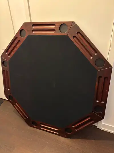 Poker Top Table Felt/Wood 8 Person, View more