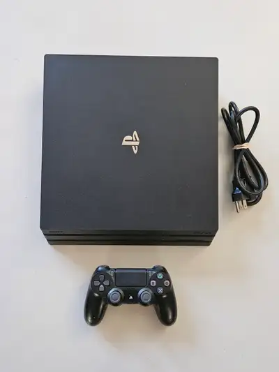 Sony PlayStation 4 Pro PS4 1TB CUH-7015B + Controller, View more
