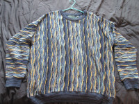 Vintage Tundra Coogi Sweater 90s Biggie Cosby Hip Hop Canada