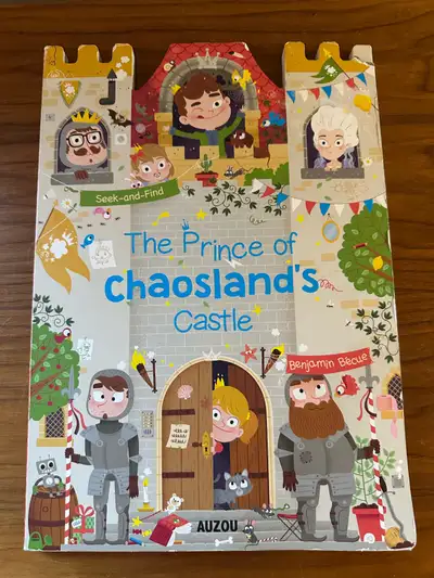 Large Seek and Find Board Book - The Prince of Chaosland’s Castl, View more