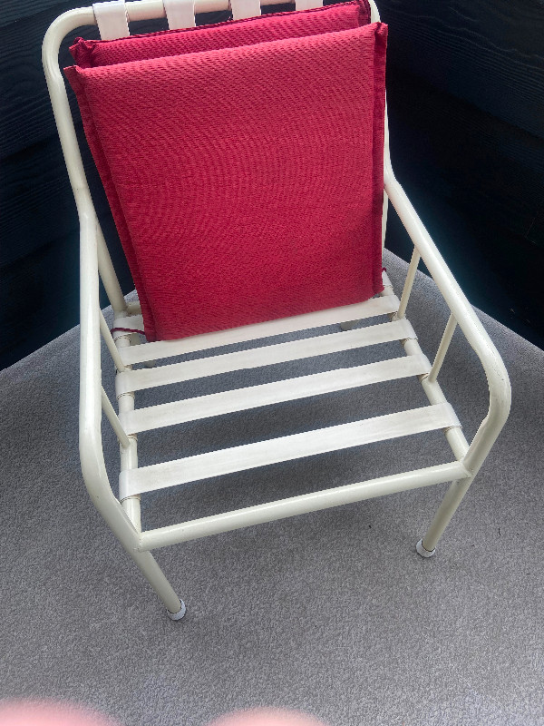 2 Patio Chairs with Cushions in Patio & Garden Furniture in Edmonton - Image 3