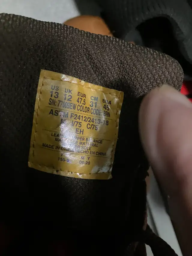 steel toe boots in Men's Shoes in Cape Breton - Image 6