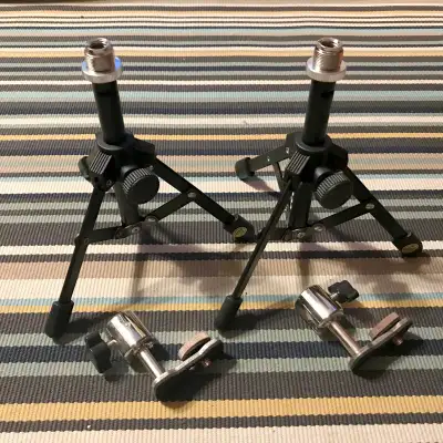 Ammoon MS-12 Mini-Tripod (2x) + Neewer Mini Ball-Head (2x), View more