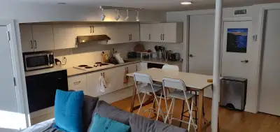 Furnished 2 Bedroom Basement Apartment in the Annex