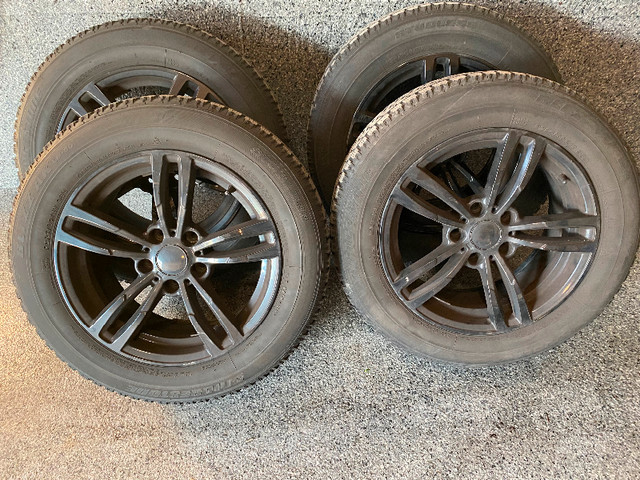 4 Used Winter tires on rims for sale! | Tires & Rims | City of Toronto |  Kijiji