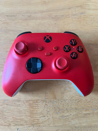 Red XBOX series X controller 