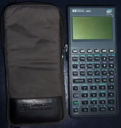 Vintage Hewlett Packard HP pocket calculators same price each