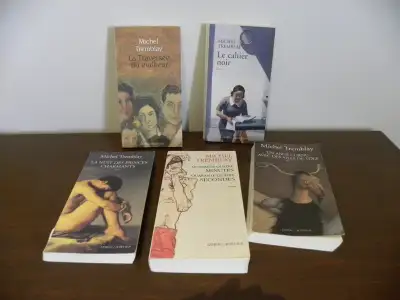Lot de dix-huit livres de Michel Tremblay, View more