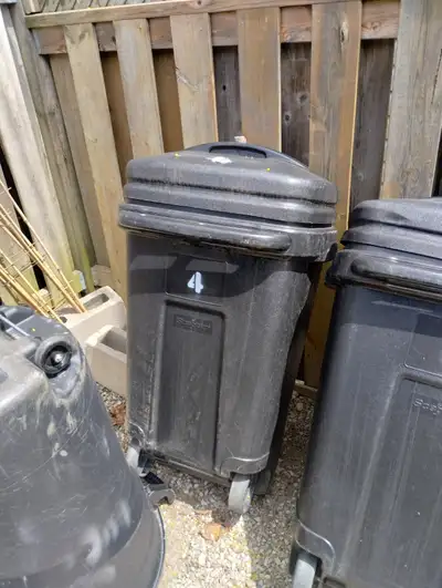 garbage cans, View more