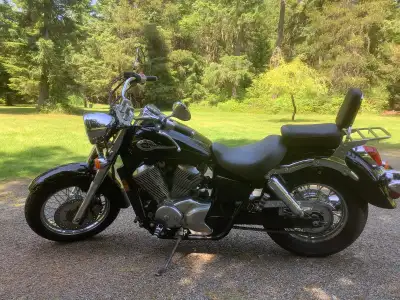 199 Honda Shadow. American Special Edition. Showroom condition. Never laid down or driven in the rai...