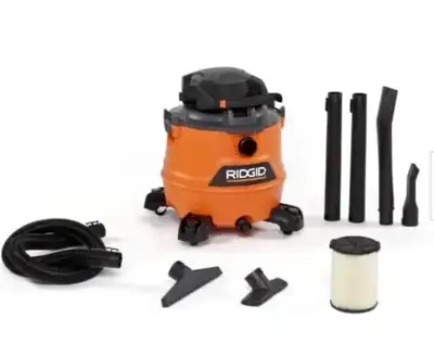 RIDGID 60L (16 Gal.) 6.5 Peak HP NXT Wet Dry Shop Vacuum with Ca, View more