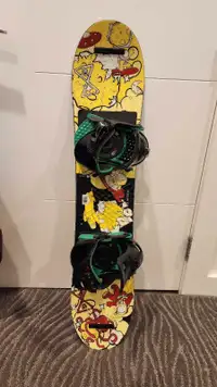 Burton LTR 100 and bindings (100cm)