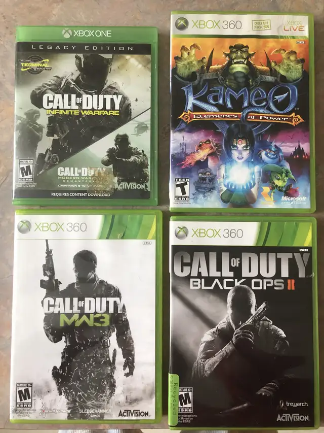 XBOX 360 & XBOX ONE Video Games/Jeux vidéo XBOX 360 et XBOX ONE in XBOX 360 in City of Montréal - Image 2