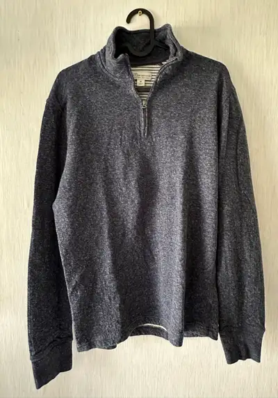 J. Crew double knit quarter zip pullover, View more