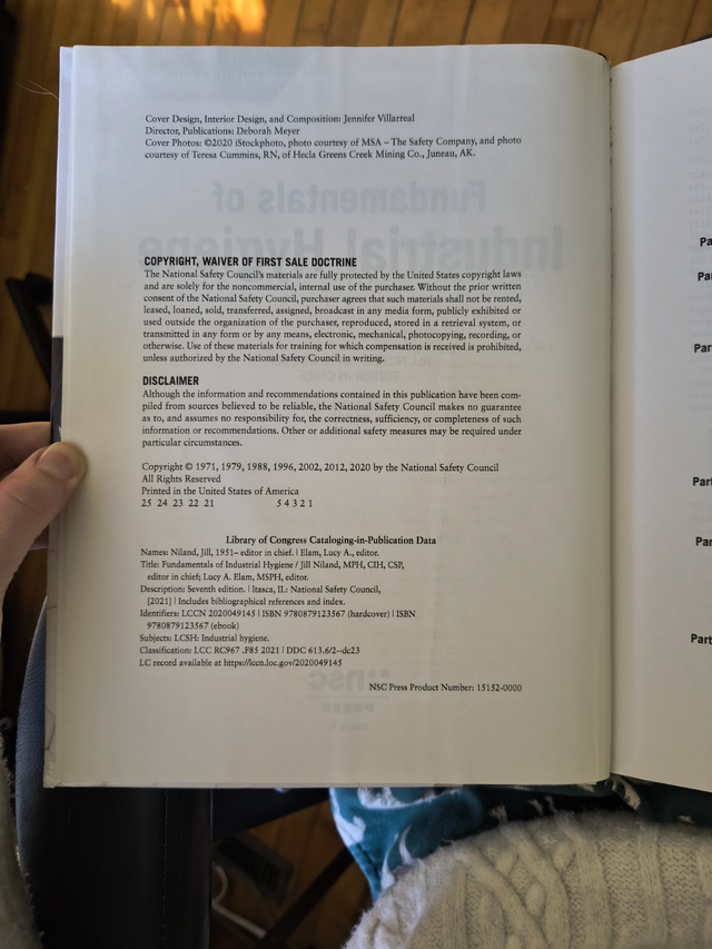 Fundamentals of Industrial Hygiene in Textbooks in Dartmouth - Image 3