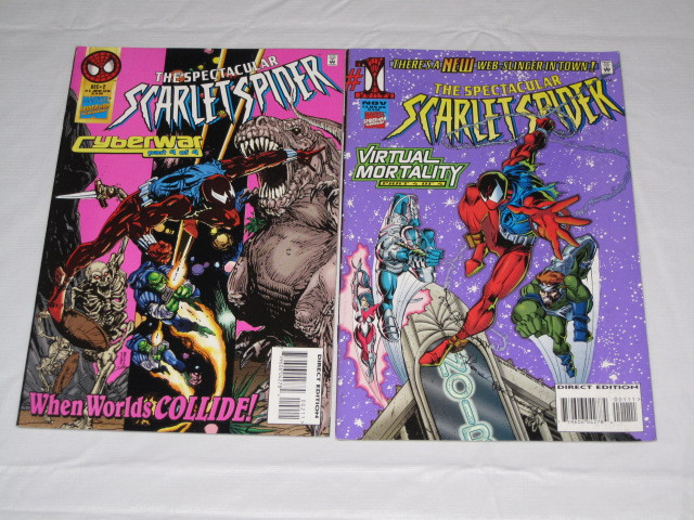 Marvel Comics Spectacular Scarlet Spider#1 & 2 set! comic book in Comics & Graphic Novels in City of Toronto