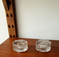 Mid century modern candle holders