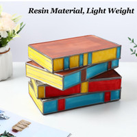 Stained Stacked Books Lamp! 