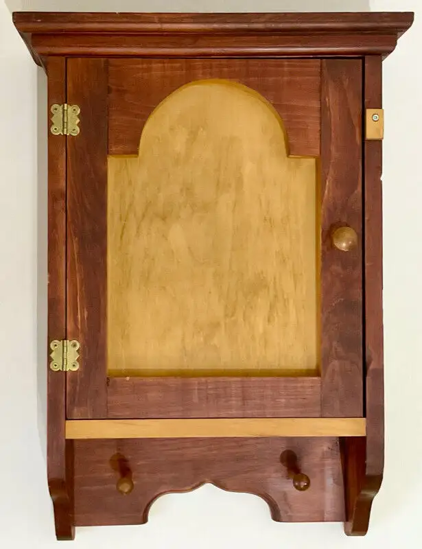 Vintage. Collection. Wooden pharmacy cabinet63436969819137129