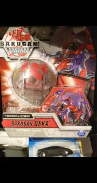 Bakugan Deka Dragonoid x Tretorous Translucent Diamond Clear