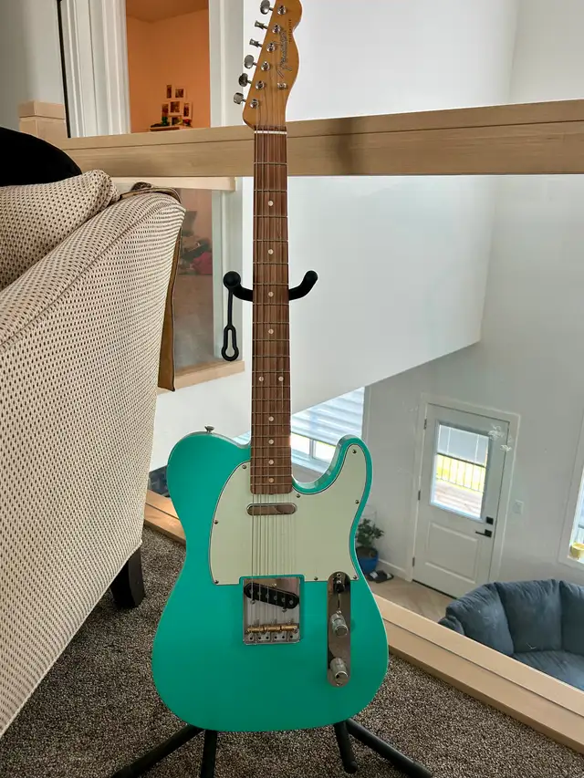 Fender Telecaster Vintera ‘60’s - Sea Foam Green (2022 model) in Guitars in Strathcona County - Image 3
