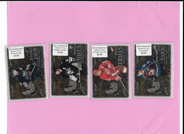 McDonald's Hockey Card Inserts 2003-04 to 2006-07 in Arts & Collectibles in Bedford - Image 4