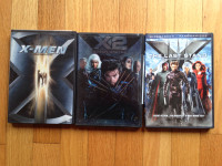 X-men dvd lot xmen 1, X2, X3 Last Stand EUC