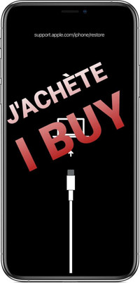 Rachat iphone brise ou icloud pour piece / a repare & neuf 