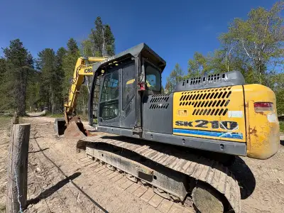 I am selling a Kobelco SK210 excavator, a powerful machine with a reliable engine, This unit is used...