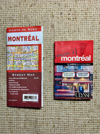 Montreal Map and Tour book ( both in French )