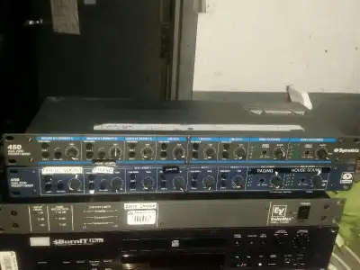 Symetrix 450 Dual Zone Priority Mixer. 0 tons of audio gear cont, View more
