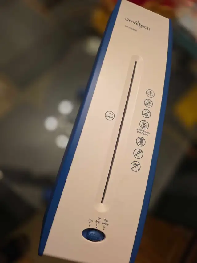 Omnitech Paper Sheredder547050282781265922