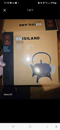 Cuislans Teapot Set Brand New