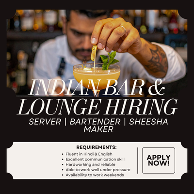  WE ARE HIRING – SERVERS & BARTENDERS, View more