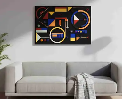 ✅️ Art Mural 3D Géométrique | Fait Main en Bois, View more
