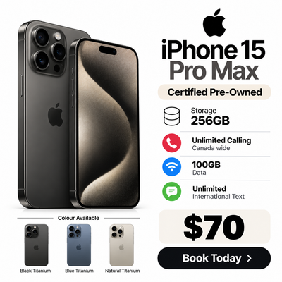 iPhone 15 Pro Max (certified Pre-Owned), View more
