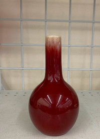 A Vintage Chinese Red Porcelain Vase