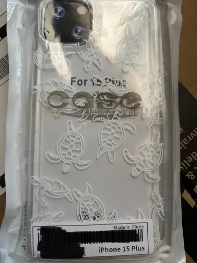 Clear iphone 15 plus case, View more