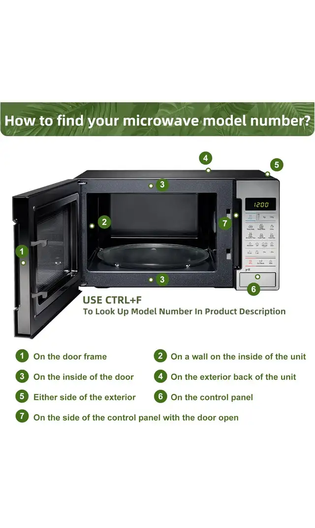 Microwave Glass Plate 16 Inch in Microwaves & Cookers in Mississauga / Peel Region - Image 5