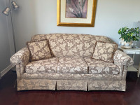 Sofa bed, couch pulls out into a bed, 74 x 35