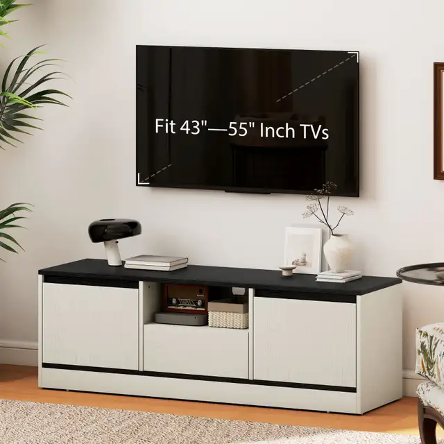 Meuble TV moderne avec rangement in TV Tables & Entertainment Units in Longueuil / South Shore - Image 2